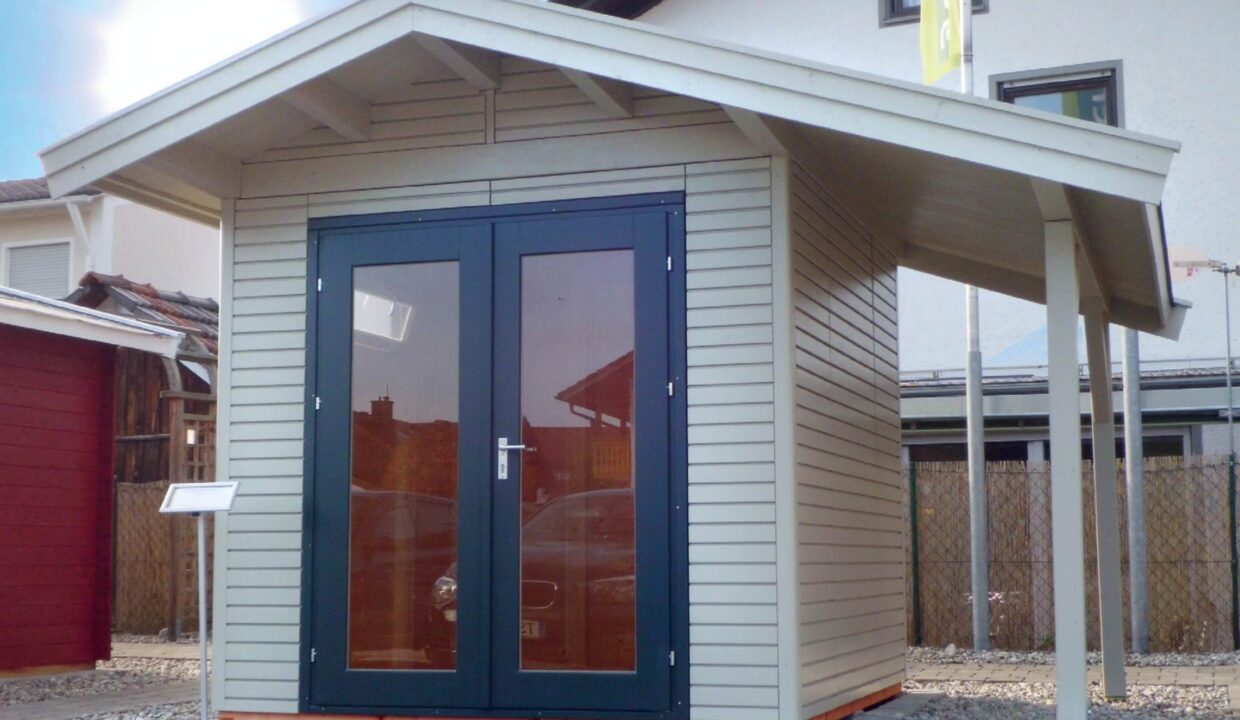 Abri de jardin bois 6,25 m² Easy 2525 S + SD - vue 1