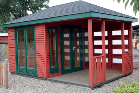 Abri de jardin bois 15,36 m² Easy 3248 W - vue 1
