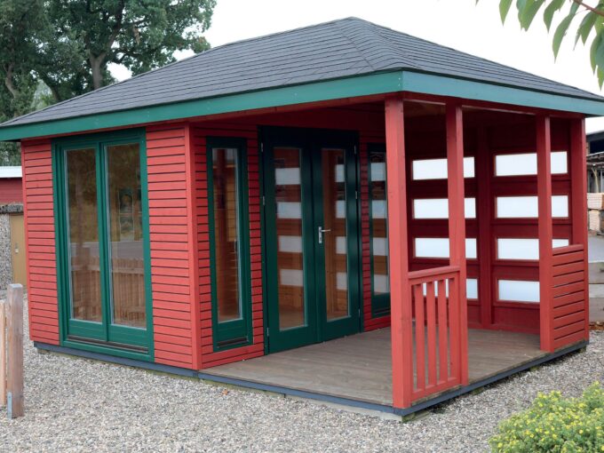 Abri de jardin bois 15,36 m² Easy 3248 W - vue 1