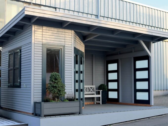 Abri de jardin bois  m² Easy 3126 P + AN - vue 1