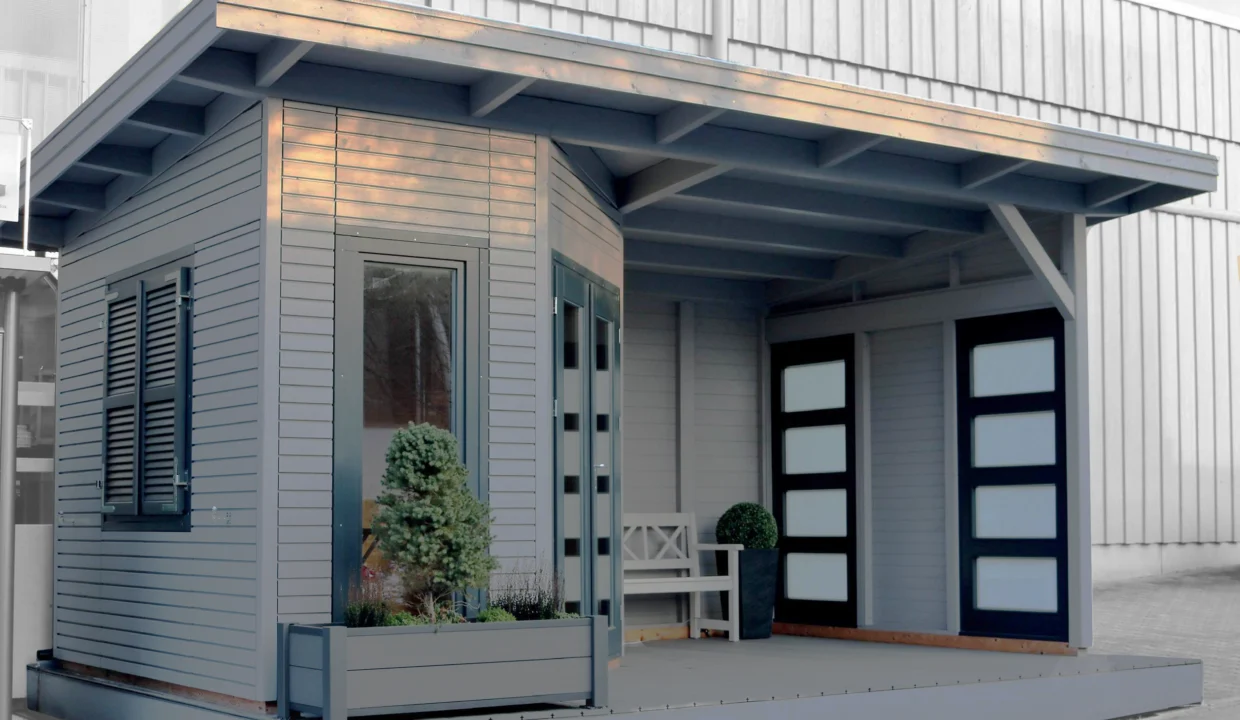 Abri de jardin bois  m² Easy 3126 P + AN - vue 2