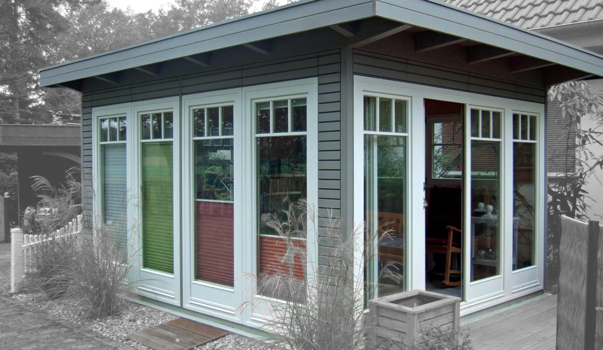 Bureau de jardin bois 16,28 m² Easy 4536 - vue 4