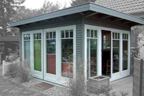 Bureau de jardin bois 16,28 m² Easy 4536 - vue 4