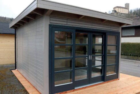 Abri de jardin bois  m² Easy 3535 F + 100 SD - vue 1