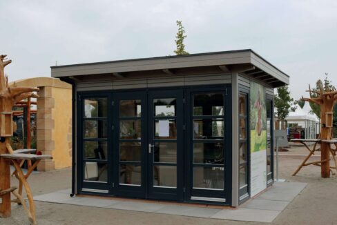 Abri de jardin bois 12,25 m² Easy 3535 F - vue 1