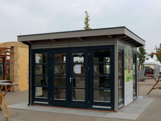 Abri de jardin bois 12,25 m² Easy 3535 F - vue 1