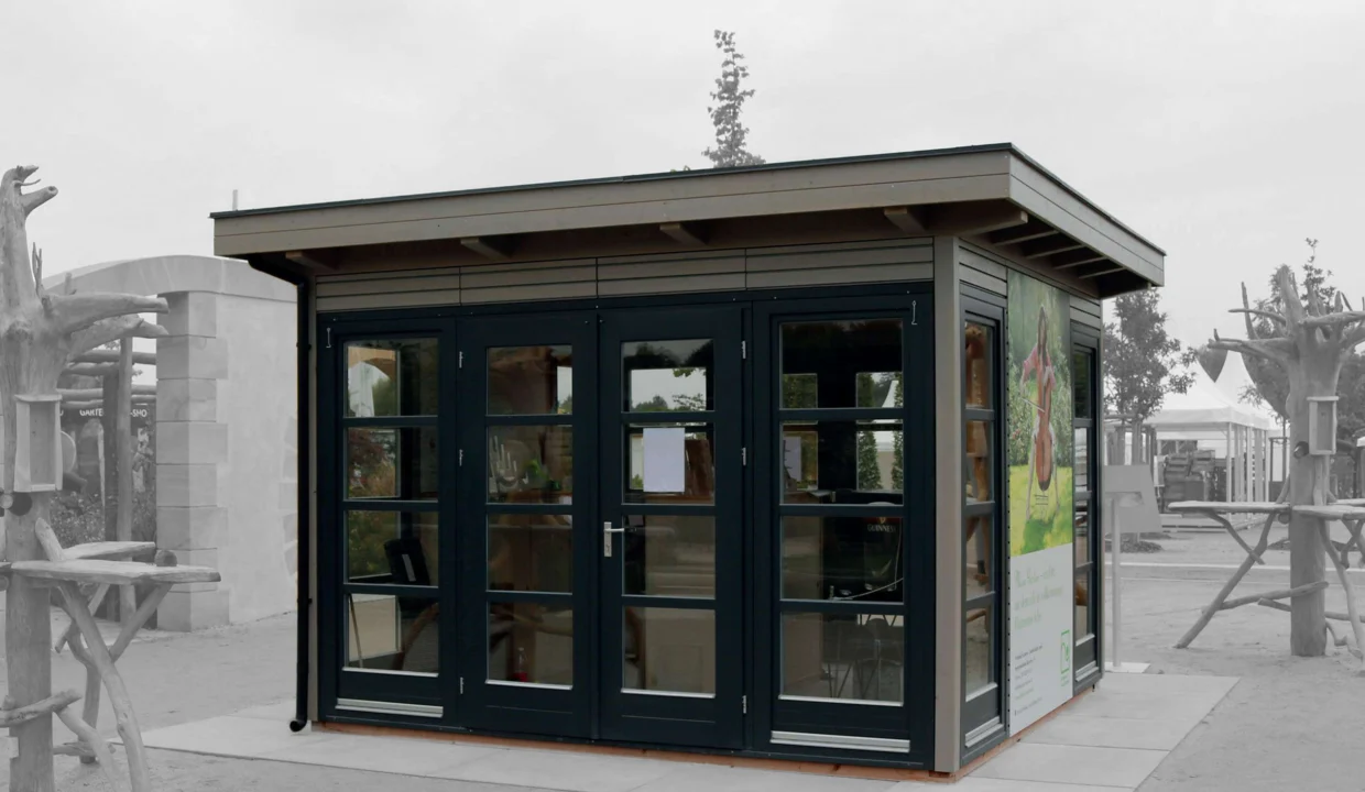 Abri de jardin bois 12,25 m² Easy 3535 F - vue 2