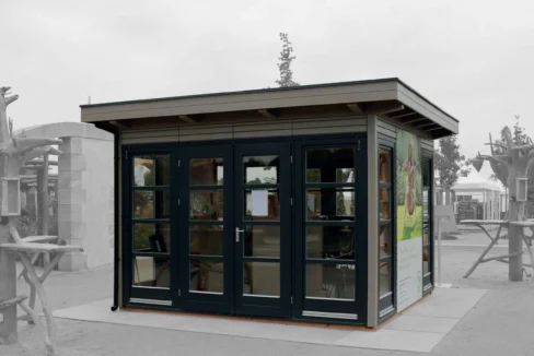 Abri de jardin bois 12,25 m² Easy 3535 F - vue 2