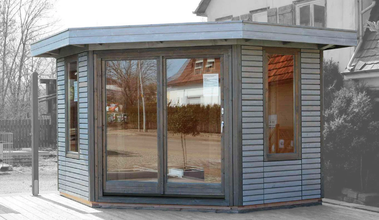 Abri de jardin bois 9 m² Easy 3030 F - vue 2