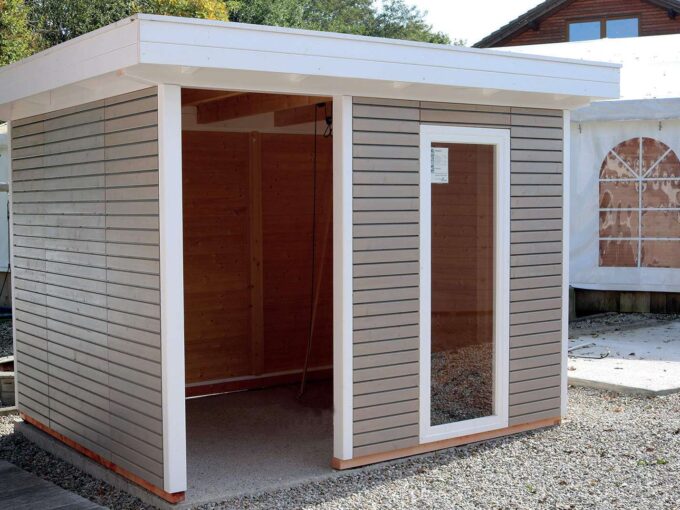 Abri de jardin bois 7,5 m² Easy 2530 F - vue 1
