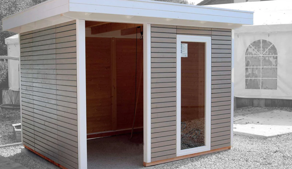 Abri de jardin bois 7,5 m² Easy 2530 F - vue 2