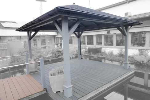 Construction de jardin en bois 12,96 m² Helena 3636 - vue 1