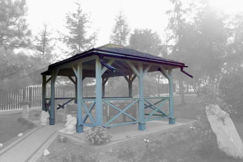 Construction de jardin en bois 16,8 m² Helena 3548 - vue 1
