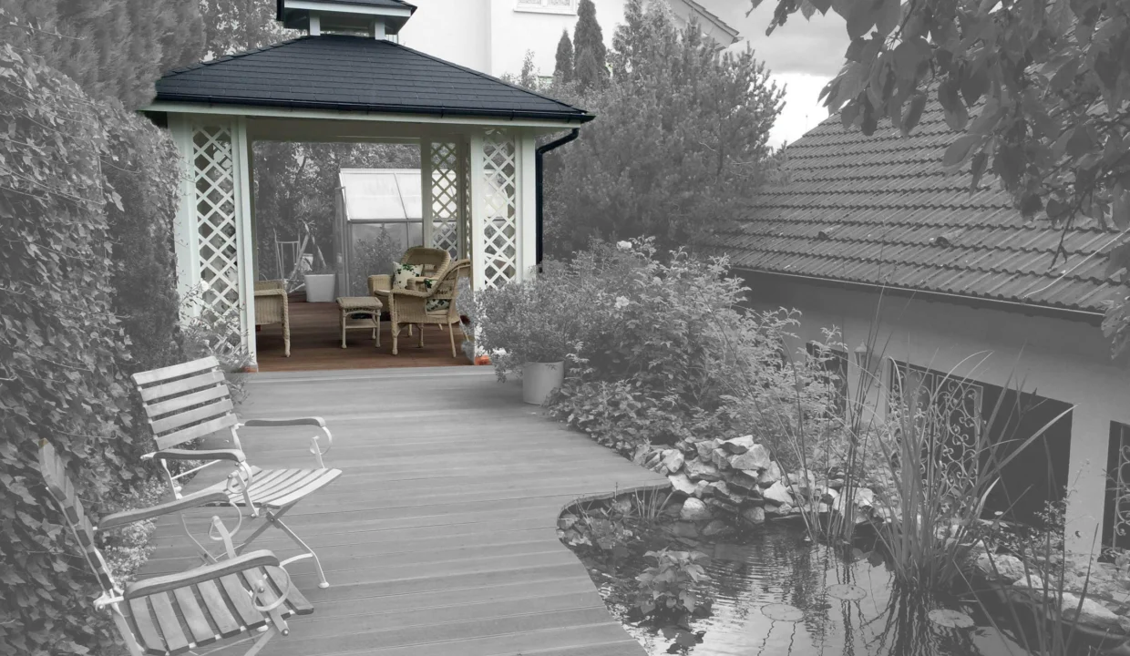 Construction de jardin en bois 9 m² Helena Ce 28-3030 Z - vue 1
