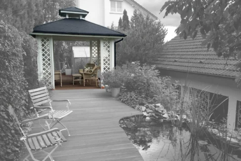 Construction de jardin en bois 9 m² Helena Ce 28-3030 Z - vue 1