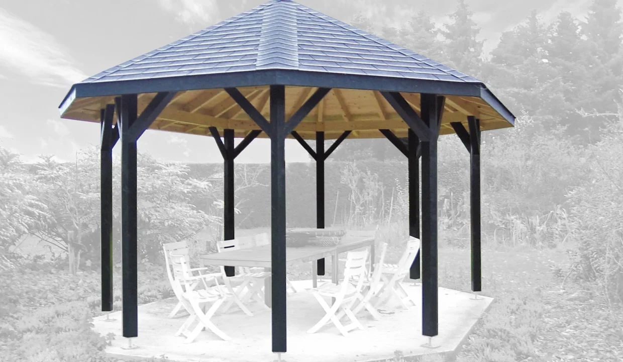 Construction de jardin en bois 17,5 m² Helena 3 - vue 1