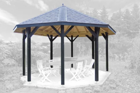 Construction de jardin en bois 17,5 m² Helena 3 - vue 1