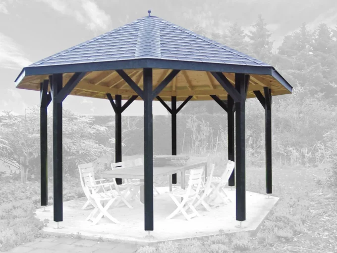 Construction de jardin en bois 17,5 m² Helena 3 - vue 1