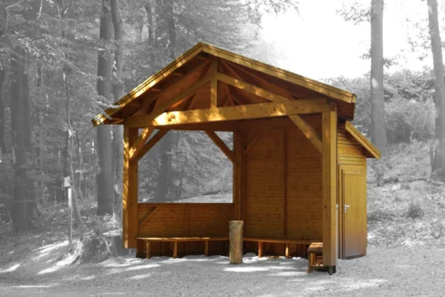 Construction de jardin en bois  m² Helena 5025 - vue 1