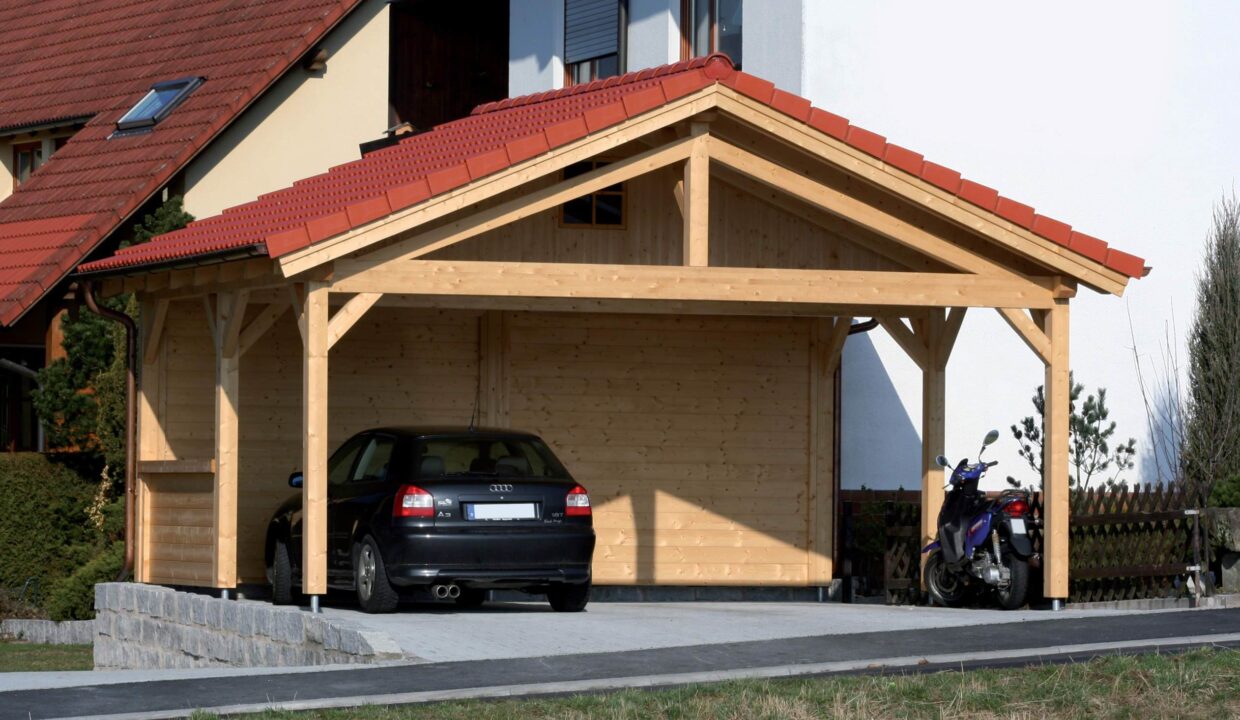 Carport en bois 30,16 m² Prestige 5950 - vue 4