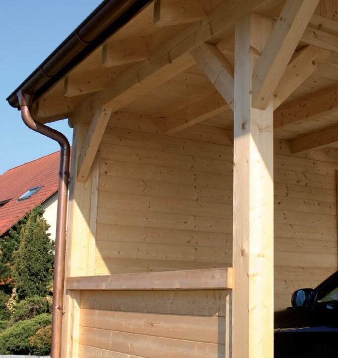 Carport en bois 30,16 m² Prestige 5950 - vue 3