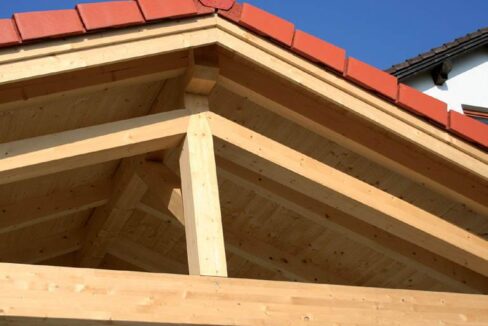 Carport en bois 30,16 m² Prestige 5950 - vue 1