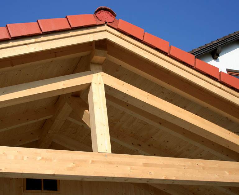 Carport en bois 30,16 m² Prestige 5950 - vue 1
