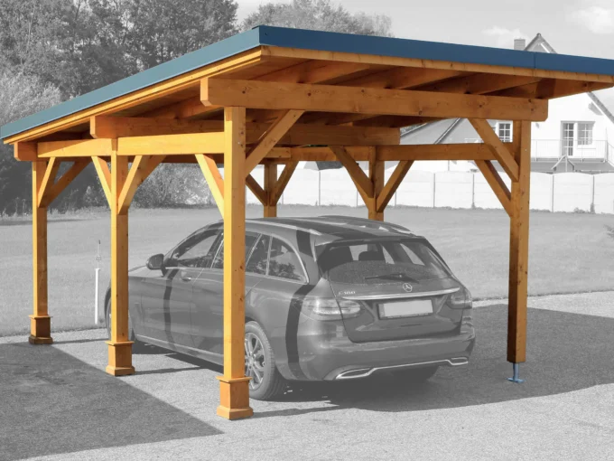CARPORT STRATO 4530 P - 13,5 m² - vue 1