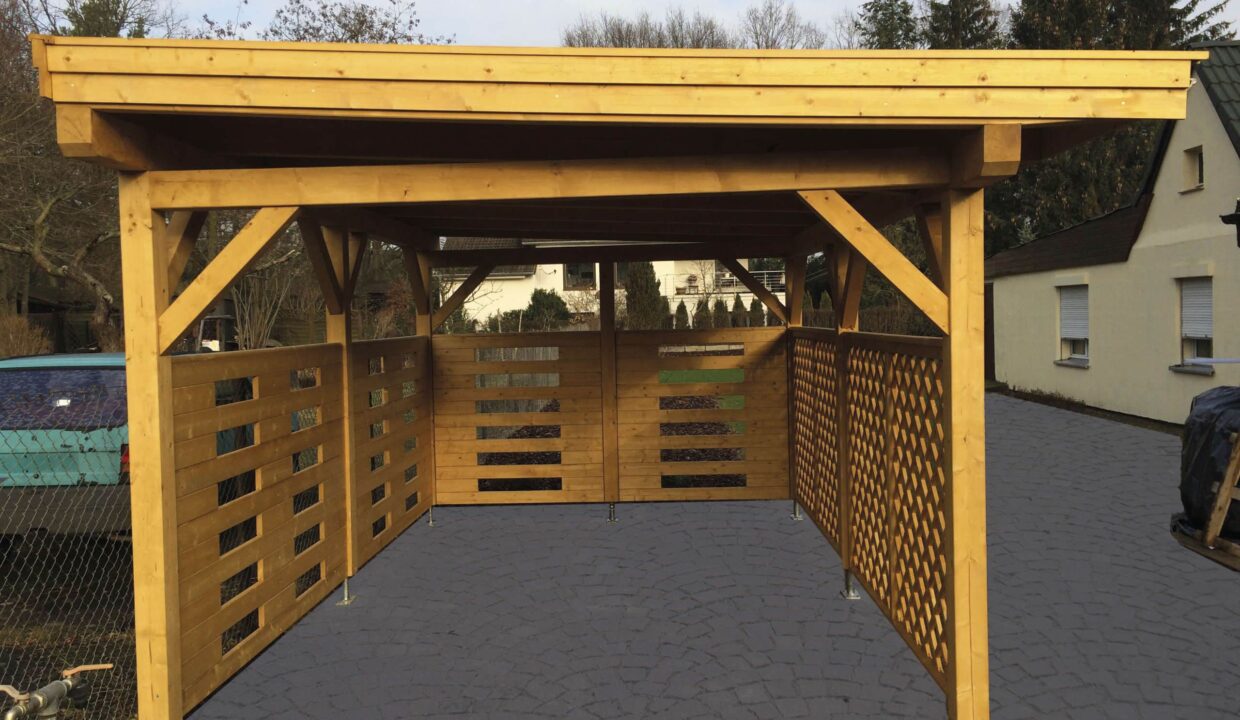 CARPORT ELA 3250 P - 16,2 m² - vue 3