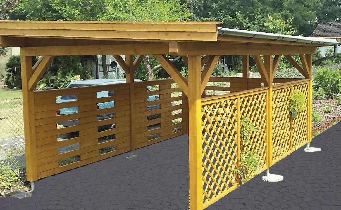 CARPORT ELA 3250 P - 16,2 m² - vue 2