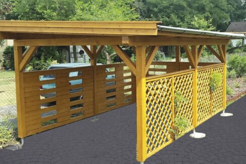 CARPORT ELA 3250 P - 16,2 m² - vue 2