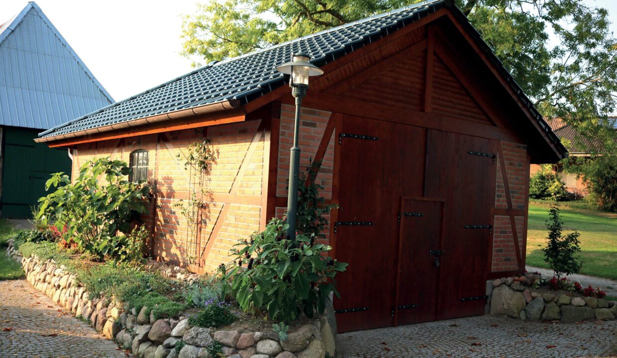 Garage en bois 53,1 m² Holstein 5990 S / W - vue 3
