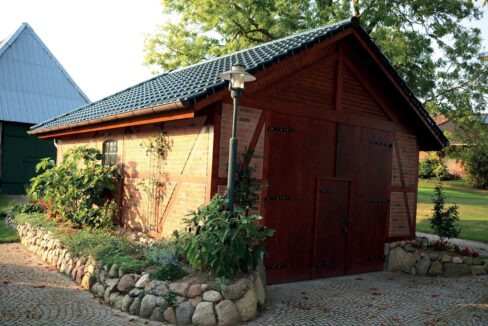 Garage en bois 53,1 m² Holstein 5990 S / W - vue 3