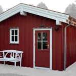 Garage en bois 28,88 m² Nordic 3876 S/W - vue 1