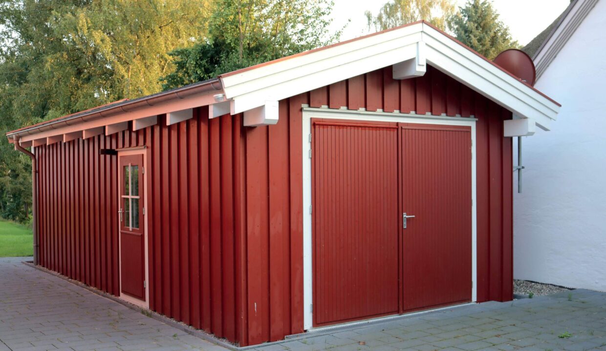 Garage en bois 28,88 m² Nordic 3876 S/W - vue 2
