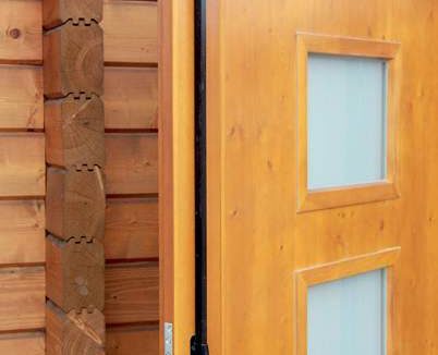 Garage en bois 51,52 m² Elegance 5692 P + 328 Sd - vue 2