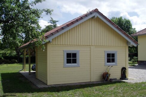 Garage en bois 52,2 m² Premium 5890 - vue 3