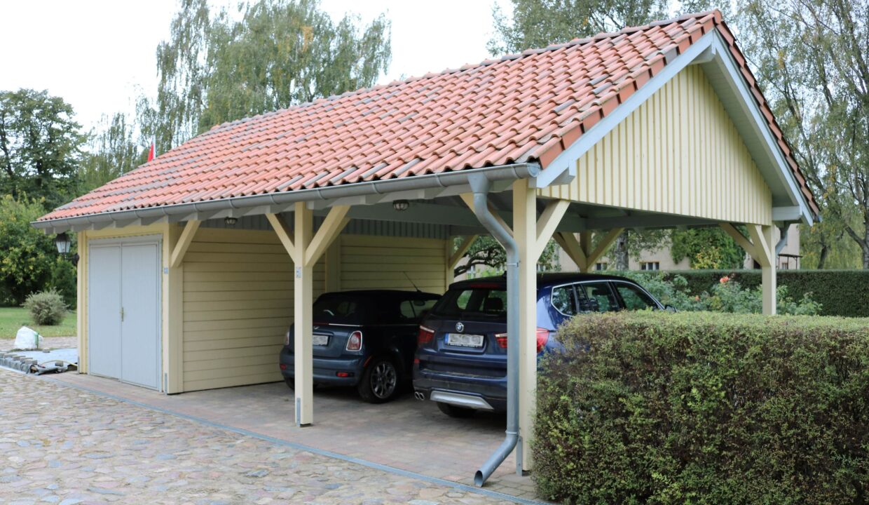 Garage en bois 52,2 m² Premium 5890 - vue 4