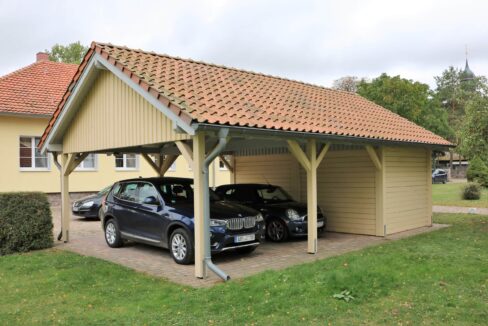 Garage en bois 52,2 m² Premium 5890 - vue 2