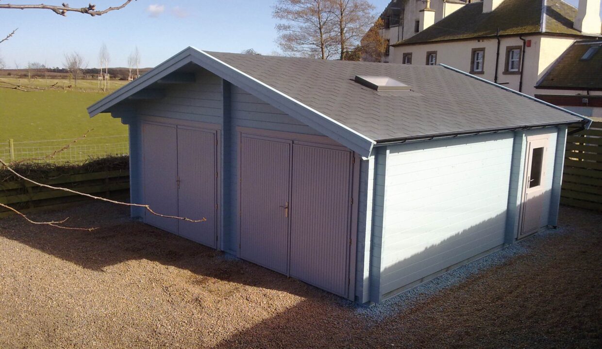 Garage en bois 36 m² Inverness 6060 - vue 2