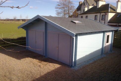 Garage en bois 36 m² Inverness 6060 - vue 2