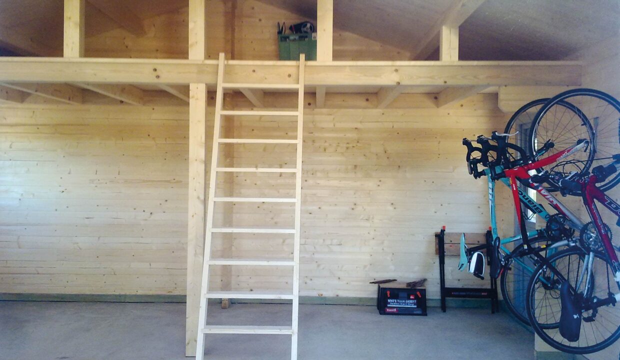 Garage en bois 36 m² Inverness 6060 - vue 1