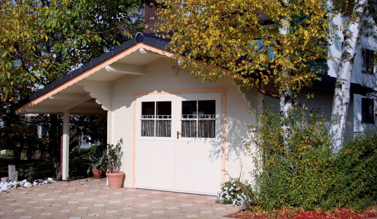 Garage en bois 20 m² Bellissimo 4050 - vue 1