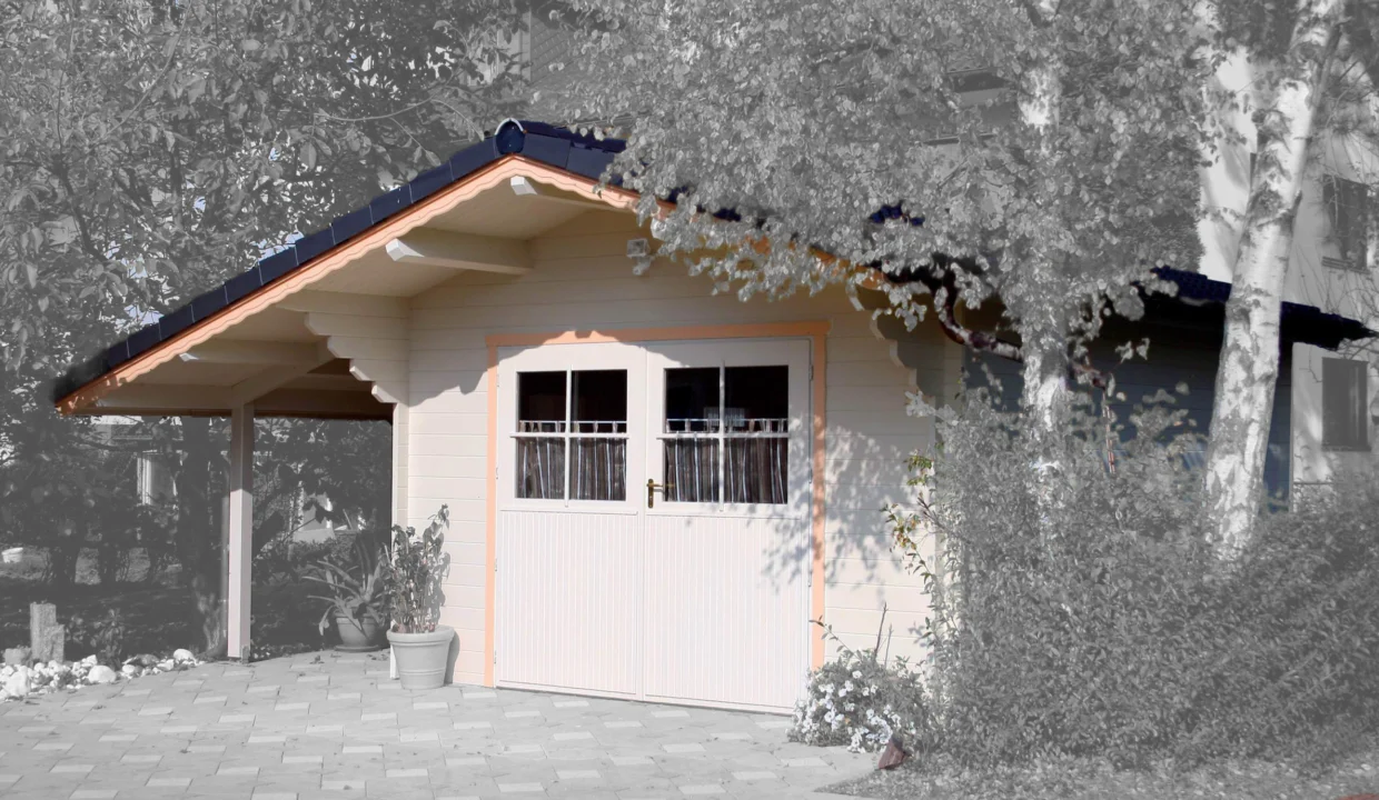 Garage en bois 20 m² Bellissimo 4050 - vue 2