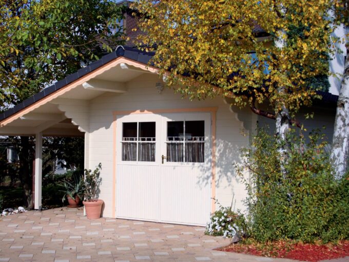 Garage en bois 20 m² Bellissimo 4050 - vue 1