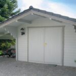 Garage en bois 20 m² Bellissimo 4050 V2 - vue 1