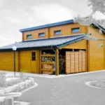 Garage en bois 94,92 m² Molto Grande - vue 1