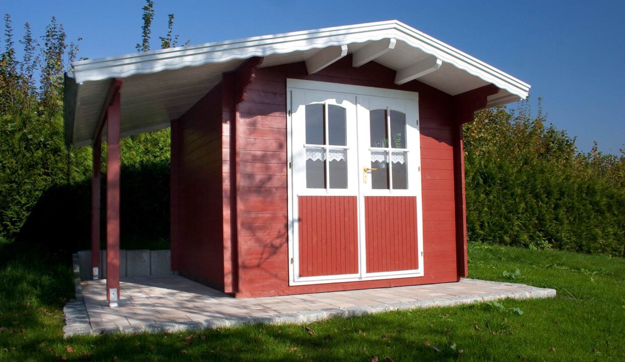 Abri de jardin bois 6,25 m² Oslo - vue 1