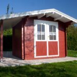Abri de jardin bois 6,25 m² Oslo - vue 1