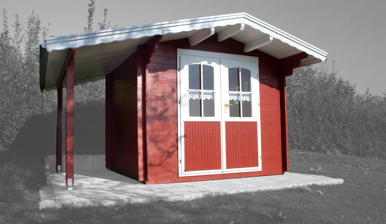 Abri de jardin bois 6,25 m² Oslo - vue 2